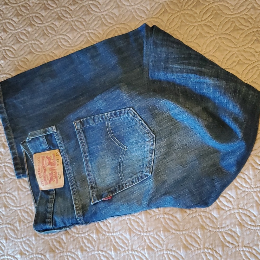 Levi's 527 33x30 Slim Bootcut Jeans